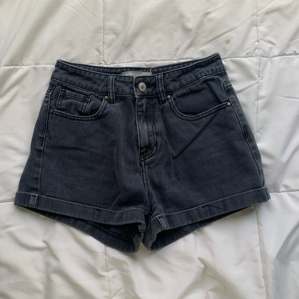 PacSun Mom Shorts - Faded Black